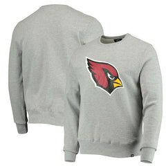 Arizona Cardinals '47 Imprint Headline Logo Pullover Sweatshirt Heathered Gray - 47 brand