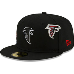 Atlanta Falcons New Era Just Don 59FIFTY Fitted Hat Black - NFL