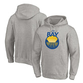 NBA - Golden State Warriors The Bay Logo Pullover Hoodie - Heathered Gray