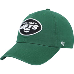New York Jets '47 Youth Logo Clean Up Adjustable Hat Green - 47 brand