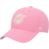 Miami Dolphins '47 Girls Youth Rose MVP Adjustable Hat Pink - 47 brand