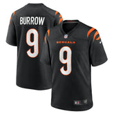 Joe Burrow Cincinnati Bengals Player Game Jersey Black - Nike