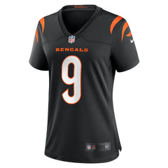 Joe Burrow Cincinnati Bengals Women's Player Game Jersey Black - Nike