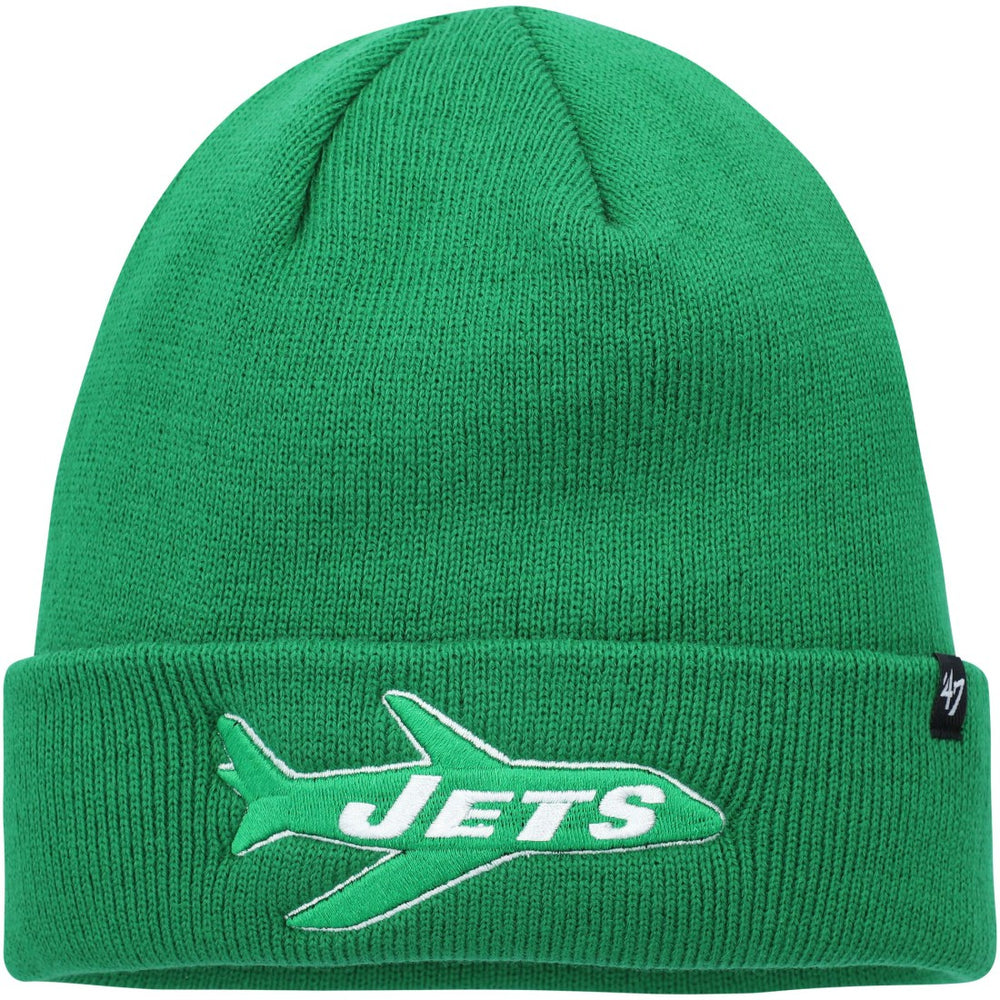 New York Jets '47 Cuffed Knit Hat Kelly Green - 47 brand
