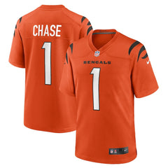 Ja'Marr Chase Cincinnati Bengals Alternate Game Jersey Orange - Nike