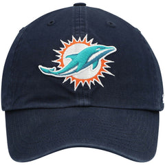 Miami Dolphins '47 Clean Up Alternate Adjustable Hat Navy - 47 brand