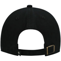 New Orleans Saints '47 Clean Up Script Adjustable Hat Black - 47 brand