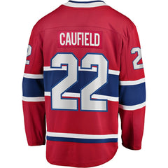Cole Caufield Montreal Canadiens - Fanatics Home Breakaway Replica Jersey Red