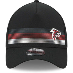 Atlanta Falcons New Era Flawless Stripe 39THIRTY Flex Hat Black - NFL
