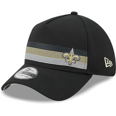 New Orleans Saints New Era Flawless Stripe 39THIRTY Flex Hat Black - NFL