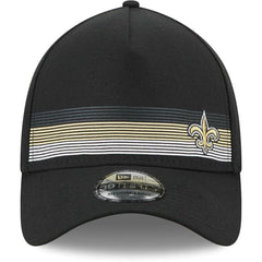 New Orleans Saints New Era Flawless Stripe 39THIRTY Flex Hat Black - NFL