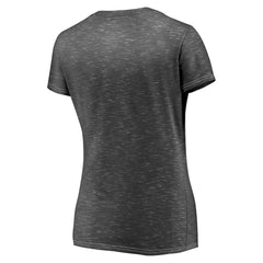 San Francisco 49ers Women's Hometown Space-Dye V-Neck T-Shirt Heathered Charcoal - Fanatics
