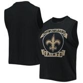 New Orleans Saints Junk Food Women's Rib Ranger Muscle Tank Top Black - NFL