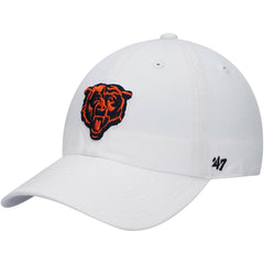 Chicago Bears '47 Team Clean Up Adjustable Hat White - 47 brand