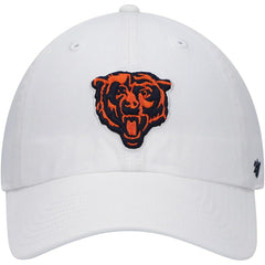 Chicago Bears '47 Team Clean Up Adjustable Hat White - 47 brand