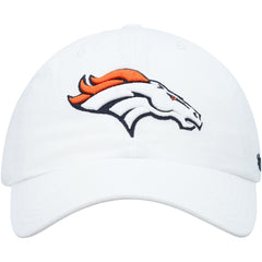 Denver Broncos '47 Clean Up Adjustable Hat White - 47 brand