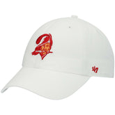 Tampa Bay Buccaneers '47 Clean Up Adjustable Hat White - 47 brand