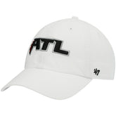Atlanta Falcons '47 Clean Up Adjustable Hat White - 47 brand