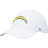 Los Angeles Chargers '47 Clean Up Adjustable Hat White - 47 brand