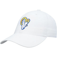 Los Angeles Rams '47 Logo Clean Up Adjustable Hat White - 47 brand