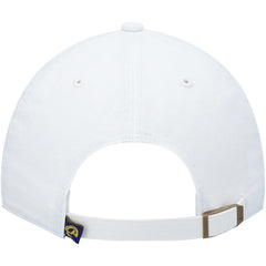 Los Angeles Rams '47 Logo Clean Up Adjustable Hat White - 47 brand