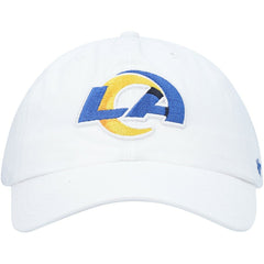 Los Angeles Rams '47 Logo Clean Up Adjustable Hat White - 47 brand