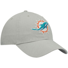 Miami Dolphins '47 Clean Up Adjustable Hat Gray - 47 brand