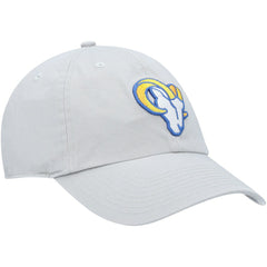 Los Angeles Rams '47 Logo Clean Up Adjustable Hat Gray - 47 brand