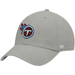 Tennessee Titans '47 Clean Up Adjustable Hat Gray - 47 brand