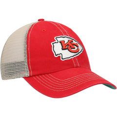 Kansas City Chiefs '47 Trawler Trucker Clean Up Snapback Hat Red/Natural - 47 brand