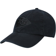 Kansas City Chiefs '47 Team Tonal Clean Up Adjustable Hat Black - 47 brand