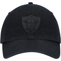 Las Vegas Raiders '47 Team Tonal Clean Up Adjustable Hat Black - 47 brand