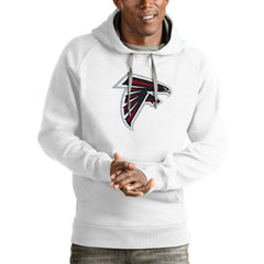 Atlanta Falcons Antigua Victory Pullover Hoodie White - NFL