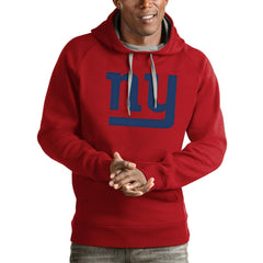 New York Giants Antigua Victory Pullover Hoodie Red - NFL