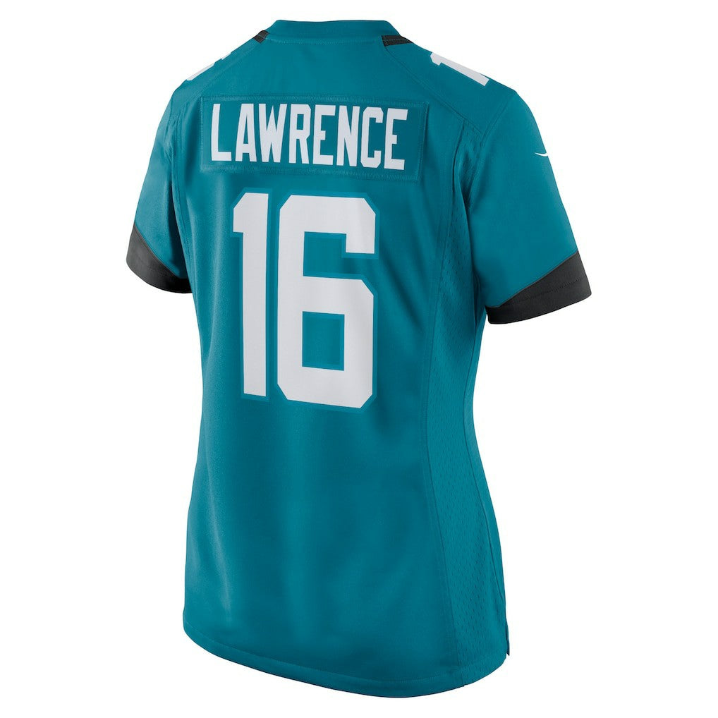Trevor Lawrence Jacksonville Jaguars Women's Player Game Jersey - Teal | NFL Jerseys