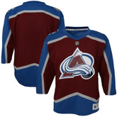 Colorado Avalanche - Youth Home Blank Replica Jersey Burgundy