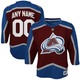 Colorado Avalanche - Youth Home Custom Replica Jersey Burgundy