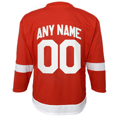 Detroit Red Wings - Youth Home Replica Custom Jersey Red