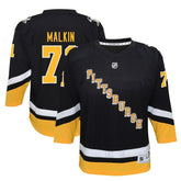 Evgeni Malkin Pittsburgh Penguins Youth 2021/22 Alternate Replica Player Jersey Black