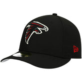 Atlanta Falcons New Era Omaha Low Profile 59FIFTY Fitted Hat Black - NFL