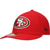 San Francisco 49ers New Era Omaha Low Profile 59FIFTY Fitted Hat Scarlet - NFL