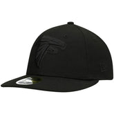 Atlanta Falcons New Era Black on Black Low Profile 59FIFTY II Fitted Hat Black - NFL