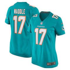 Jaylen Waddle Miami Dolphins Women's Game Player Jersey Aqua - Nike