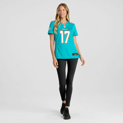 Jaylen Waddle Miami Dolphins Women's Game Player Jersey Aqua - Nike