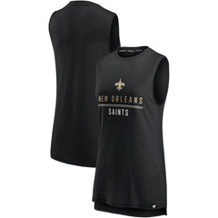 New Orleans Saints Women's True Contender Tank Top Black - Fanatics