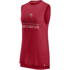 Tampa Bay Buccaneers Women's True Contender Tank Top Red - Fanatics