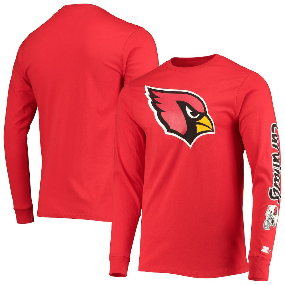 Arizona Cardinals Starter Halftime Long Sleeve T-Shirt Cardinal - NFL