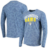 Los Angeles Rams MSX by Michael Strahan Camo Performance Long Sleeve T-Shirt Royal - NFL