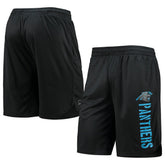 Carolina Panthers MSX by Michael Strahan Training Shorts Black - NFL
