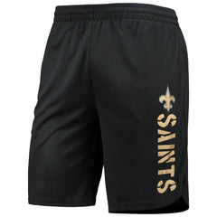 New Orleans Saints MSX by Michael Strahan Training Shorts Black - NFL